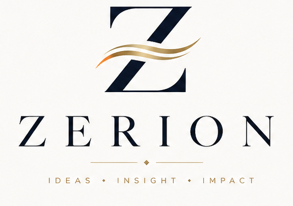 Zerion logo — Ideas, Insight, Impact